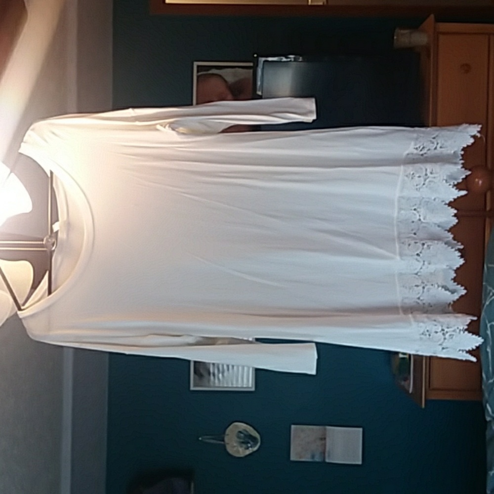 White dress